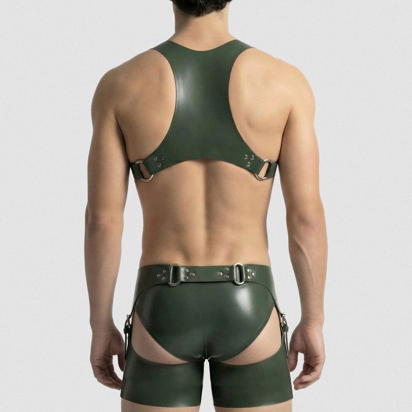 Aden latex vest - Olive
