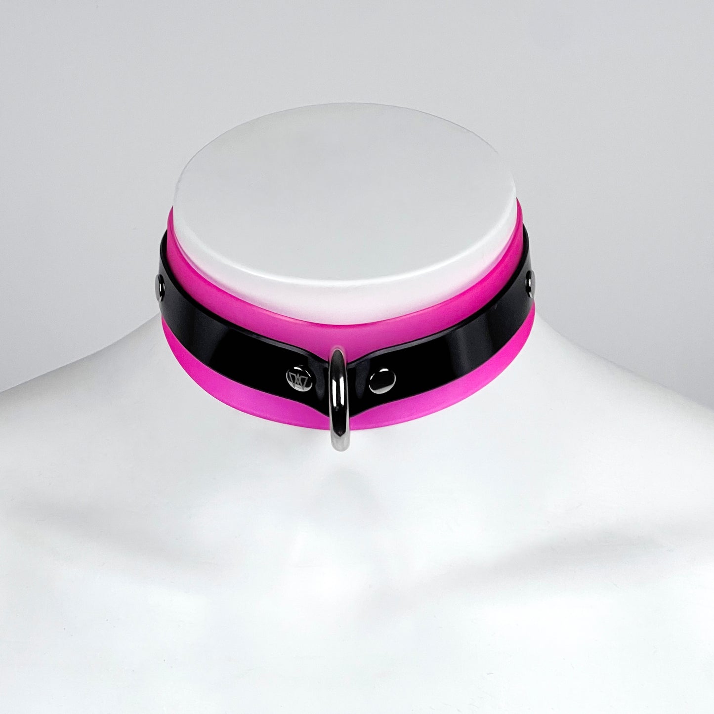 D-ring choker bicolor