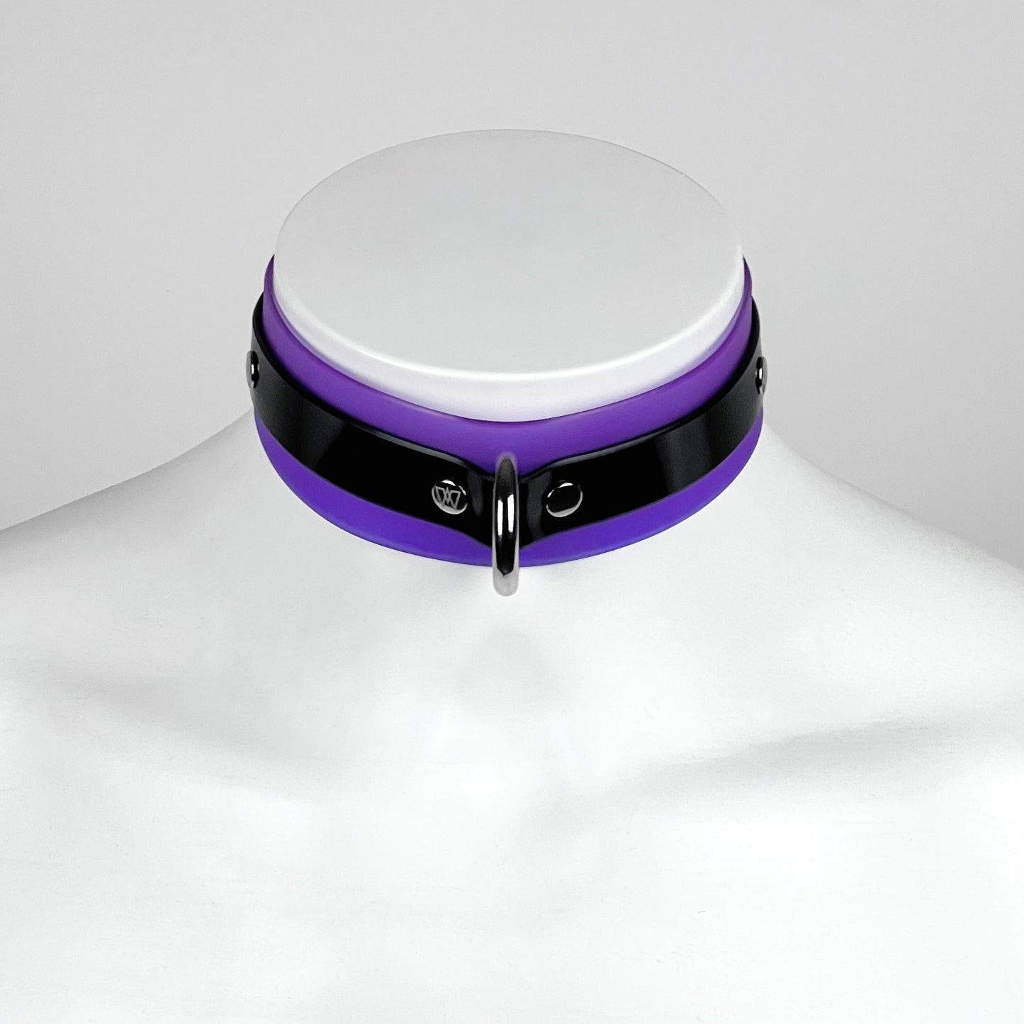 D-ring choker bicolor