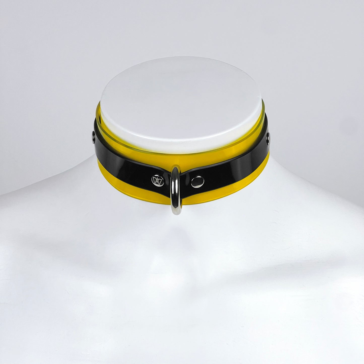 D-ring choker bicolor