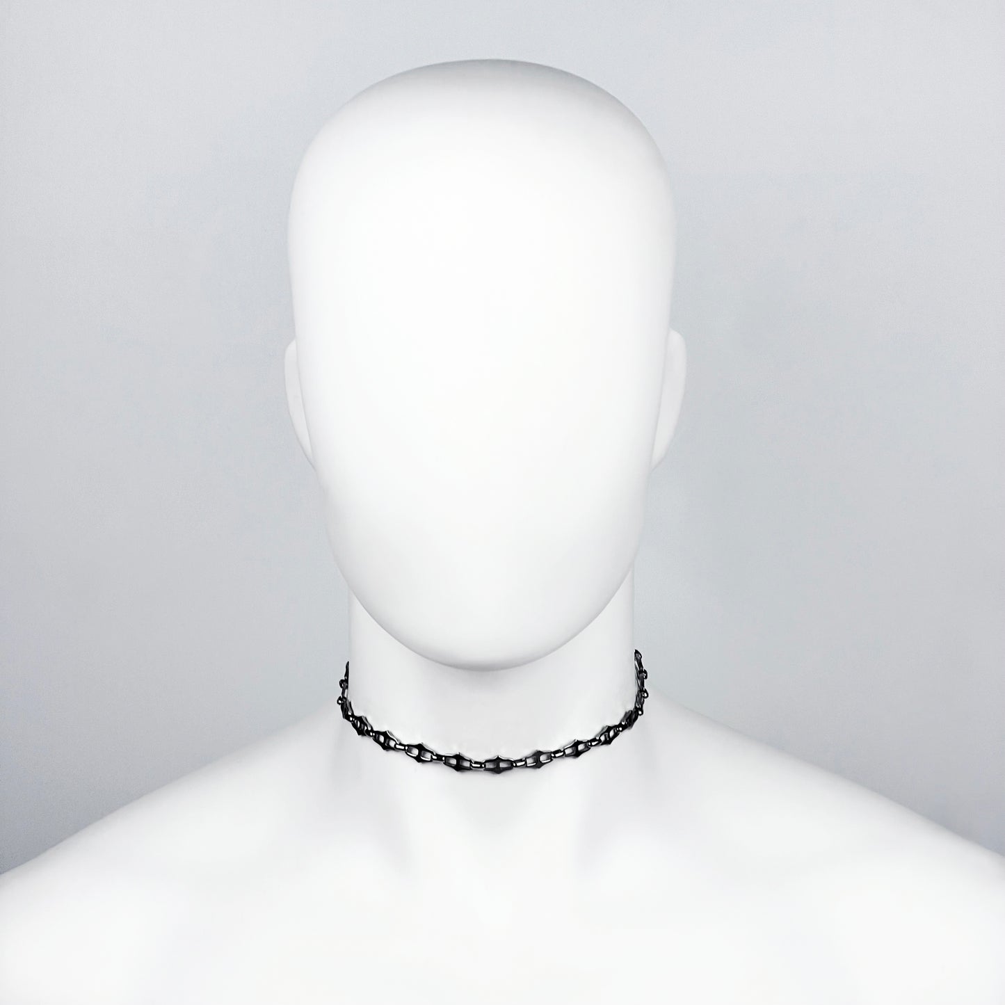Blade choker necklace