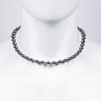 Beads Steel necklace
