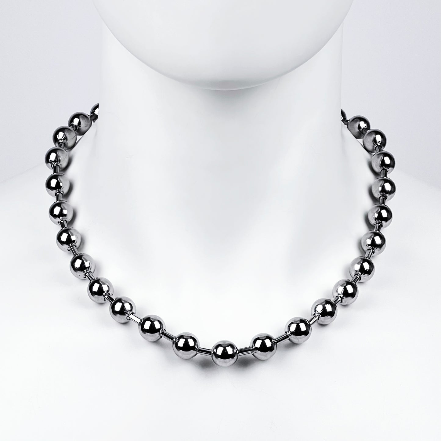 Beads XL Steel necklace