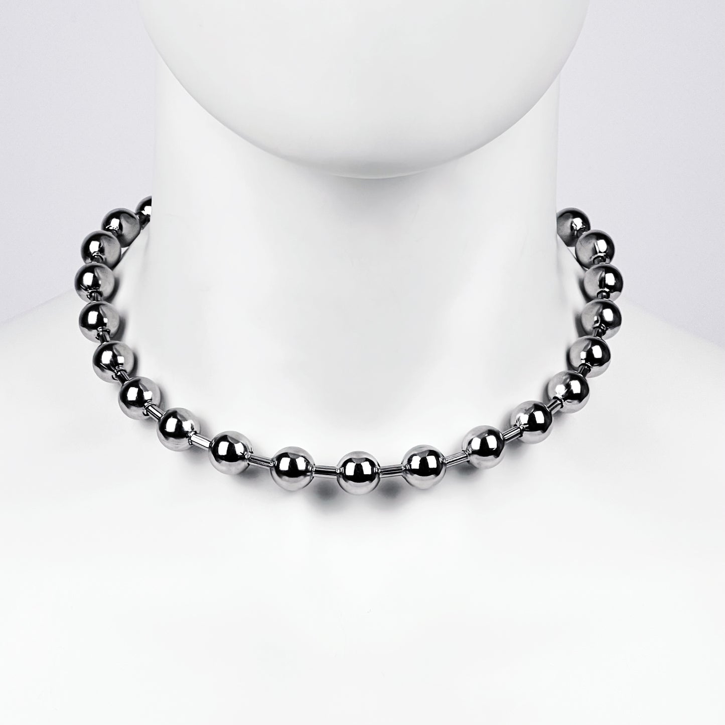 Beads XL Steel necklace