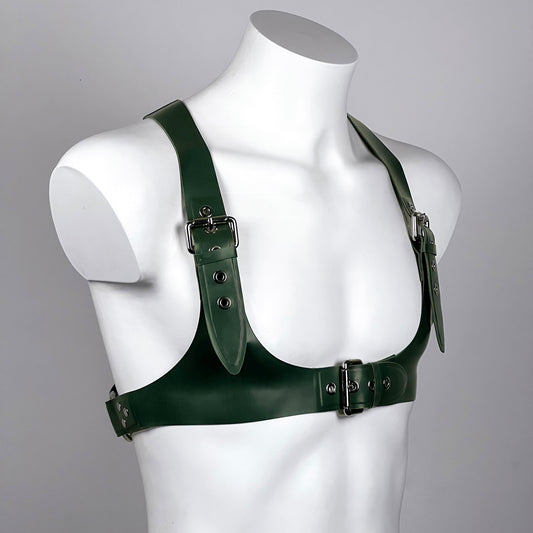 Aden latex vest - Olive