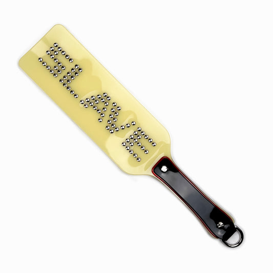 "Slave" spank pad
