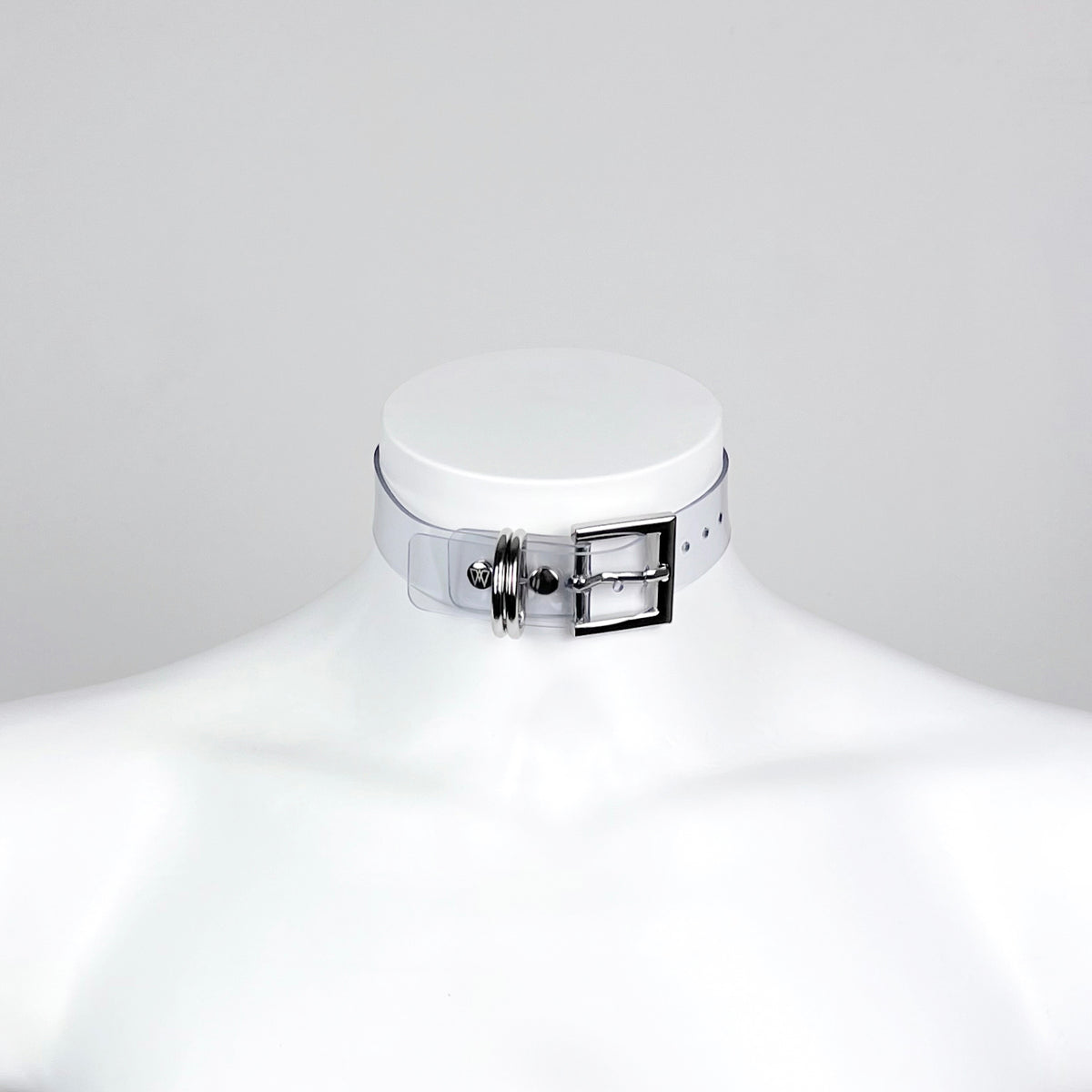 Pvc Choker Belt Choker in PVC with metallic buckle – WEGAN